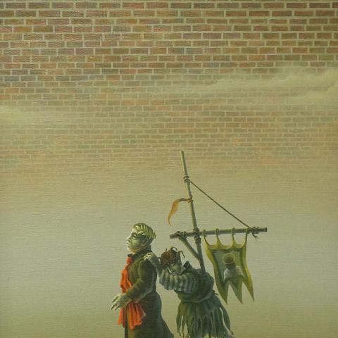 «Судьба». 50х35. Холст, масло. «Как проявление явного и сокрытого. По искренности душ наших, да будет нам!»