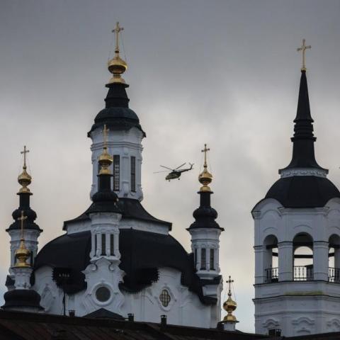 Церковь Захарии и Елизаветы на Базарной площади — памятник сибирского барокко…