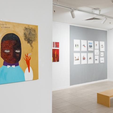 Второй зал галереи БИЗON