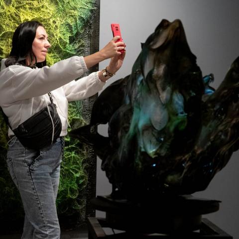 Арт-объект «Всплеск» Юлии Якубович