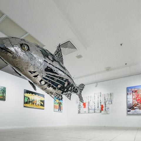 Первый зал галереи БИЗON