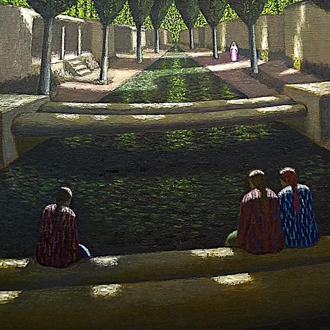 «Сказка», холст, масло, 80х120, 2025, Акилов А.К.